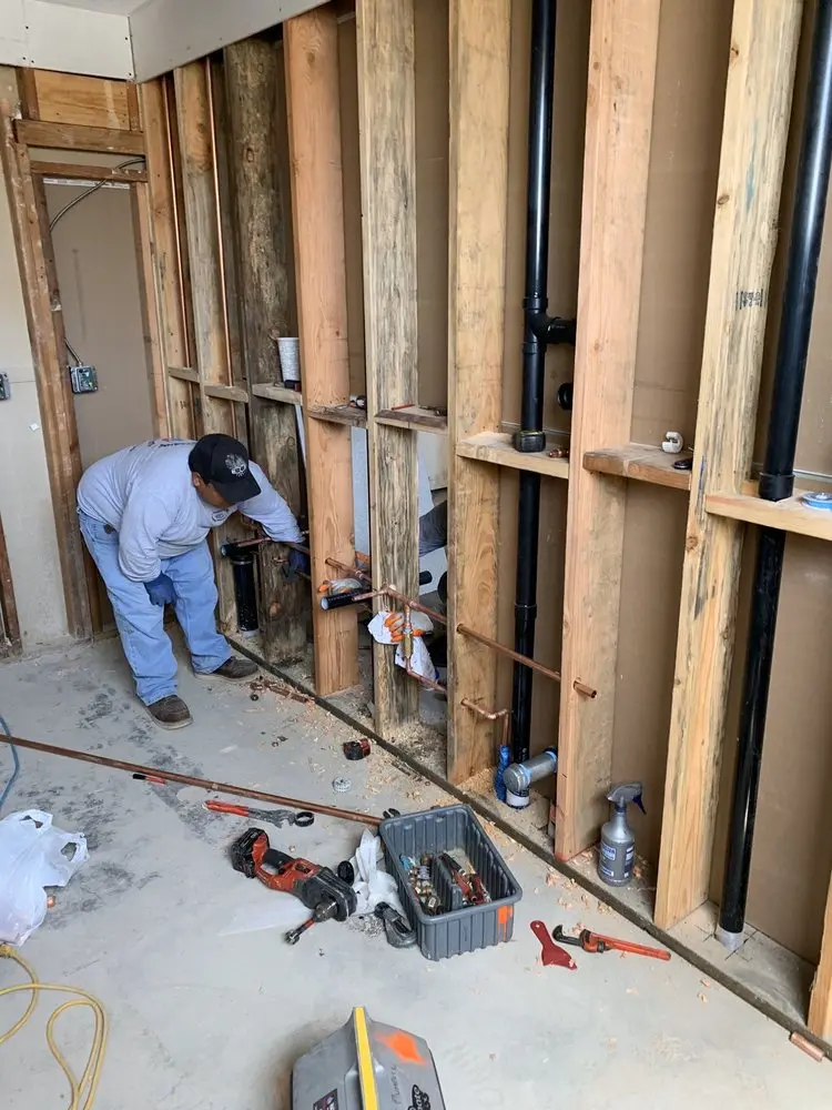 Commercial rough-in plumbing for Gas Line Repair in West Haverstraw